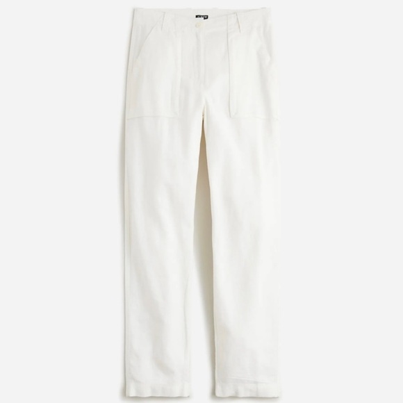 J. Crew Pants - Jcrew Seaside Cargo Pant In Linen Tencel Lyocell Blend Size 00 and 2 Available